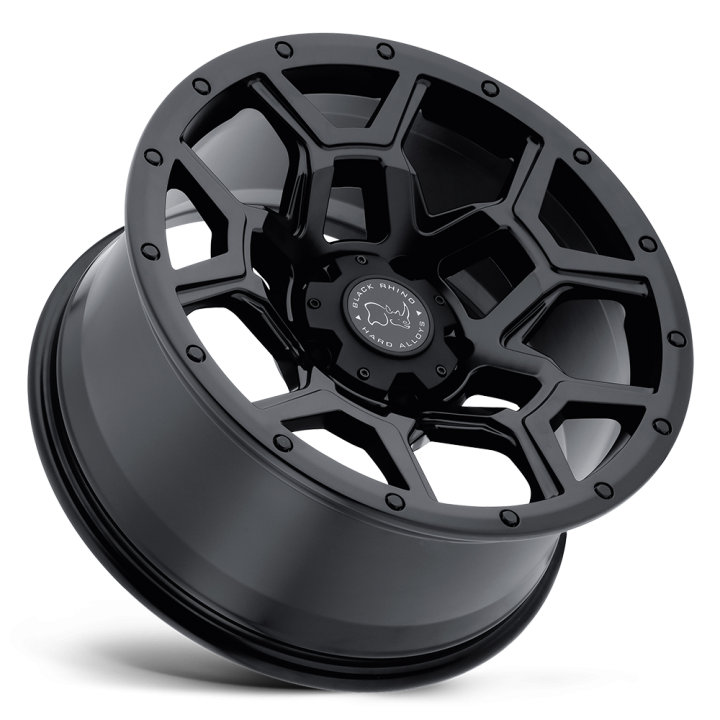 Alloy Wheel, Black Rhino OVERLAND, 20x9.5, ET -18, 6x139.7, 112.1, Black - EDK.ro