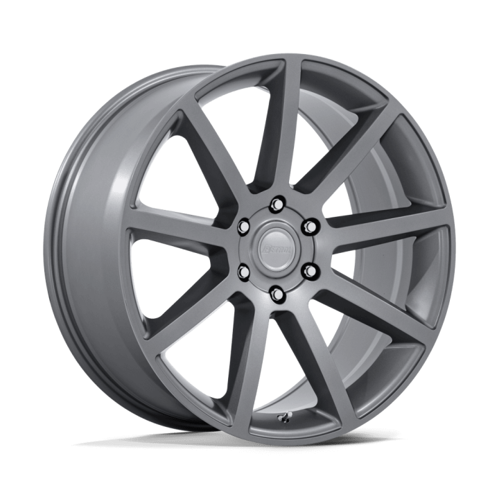 Jantă de Aluminiu, Petrol PE007 P6E, 20x9.5, ET 25, 6x139.7, 106.1, Gri Metalizat - EDK.ro