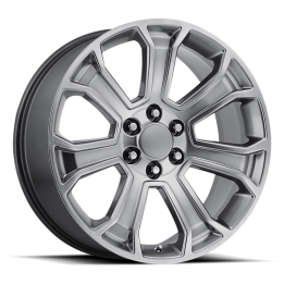 Alloy Wheel, Performance Replicas PR166, 22x9.0, ET 24, 6x139.7, 78.1, Silver - EDK.ro