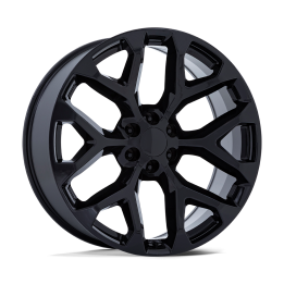 Alloy Wheel, Performance Replicas PR177, 24x10.0, ET 24, 6x139.7, 78.1, Black - EDK.ro