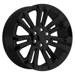 Jantă de Aluminiu, Performance Replicas PR205, 22x9.0, ET 24, 6x139.7, 78.1, Negru - EDK.ro