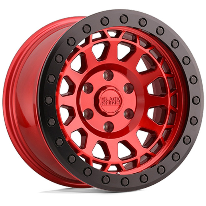 Alloy Wheel, Black Rhino PRIMM Beadlock, 17x8.5, ET -30, 6x139.7, 112.1, Black - EDK.ro