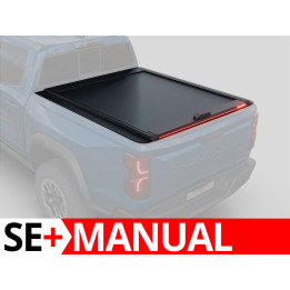 Manual Roll Top Tonneau Bed Cover, Tessera 4x4 SE+, Isuzu D-Max Extra Cab 2007 - 2011 - EDK.ro