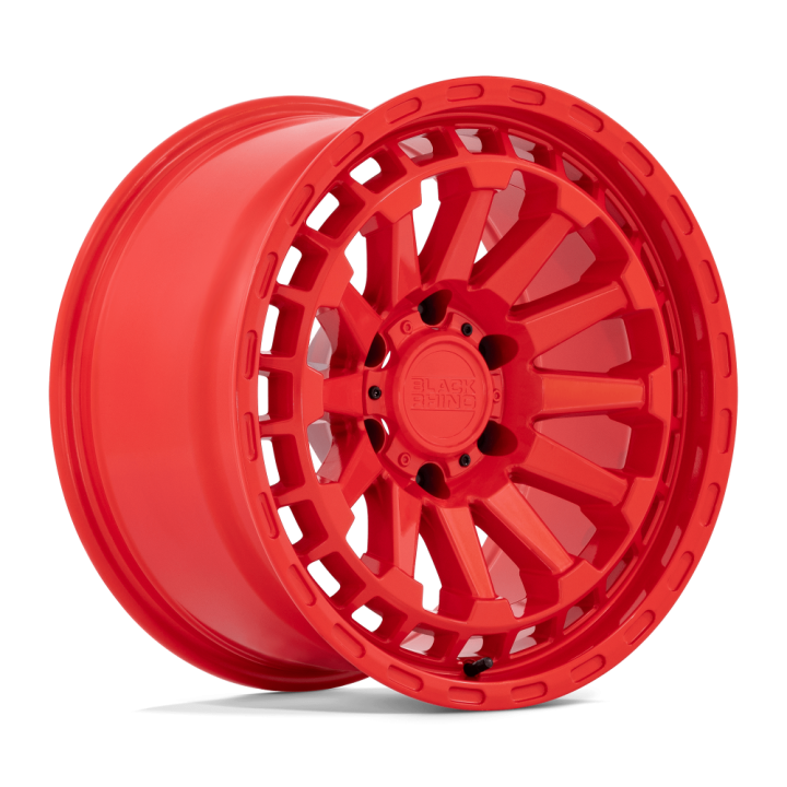 Alloy Wheel, Black Rhino RAID, 18x9.5, ET -18, 6x139.7, 112.1, Red - EDK.ro