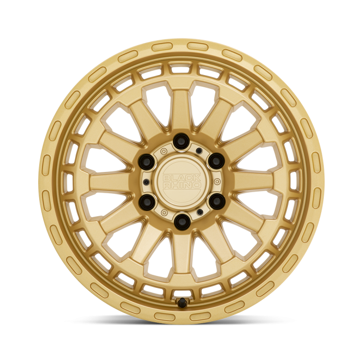 Alloy Wheel, Black Rhino RAID, 17x8.5, ET 0, 6x139.7, 112.1, Gold - EDK.ro