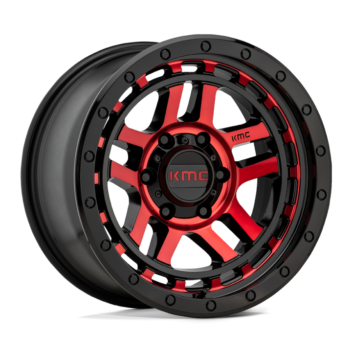 Jantă de Aluminiu, KMC RECON, 17x8.5, ET 18, 6x139.7, 106.1, Negru - EDK.ro