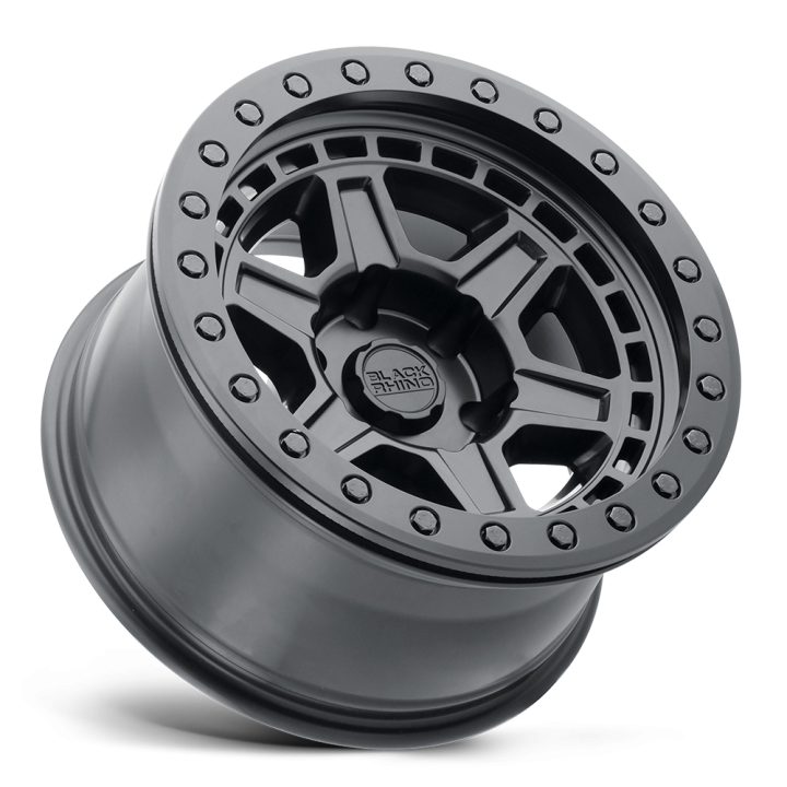 Alloy Wheel, Black Rhino RENO, 17x9.0, ET 0, 6x139.7, 112.1, Black - EDK.ro