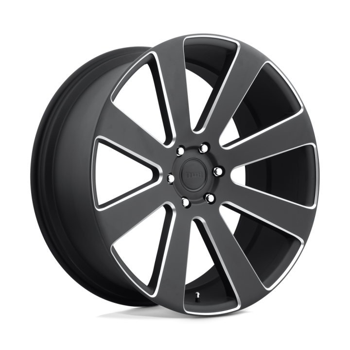 Alloy Wheel, DUB S187 8-BALL, 24x10.0, ET 20, 6x139.7, 78.1, Black - EDK.ro