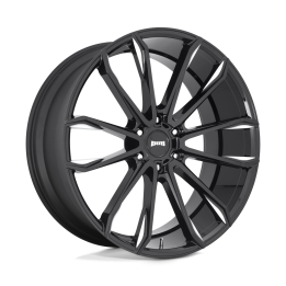 Jantă de Aluminiu, DUB S252 CLOUT, 24x10.0, ET 30, 6x139.7, 106.1, Negru - EDK.ro