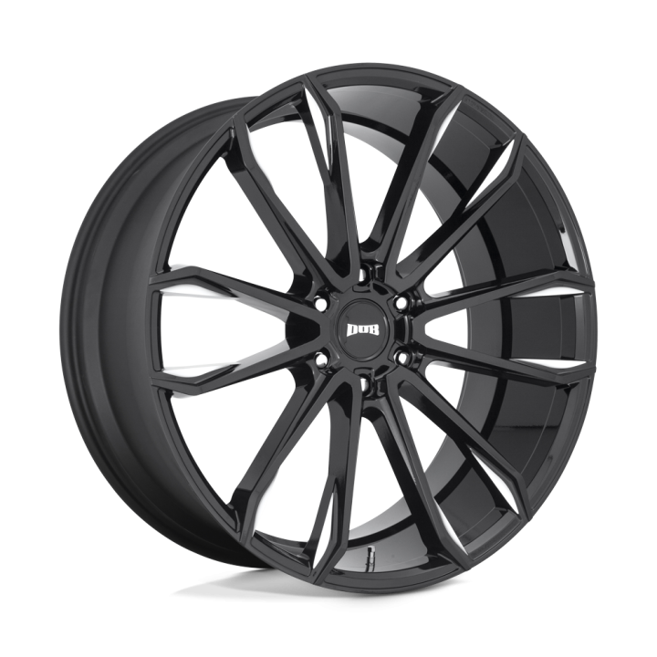 Alloy Wheel, DUB S252 CLOUT, 24x10.0, ET 30, 6x139.7, 106.1, Black - EDK.ro