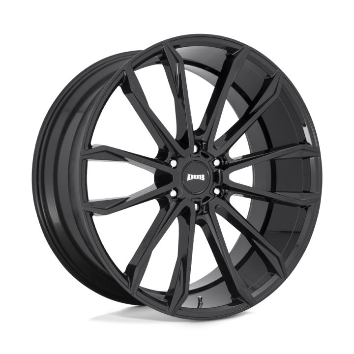 Jantă de Aluminiu, DUB S253 CLOUT, 24x10.0, ET 30, 6x139.7, 106.1, Negru - EDK.ro