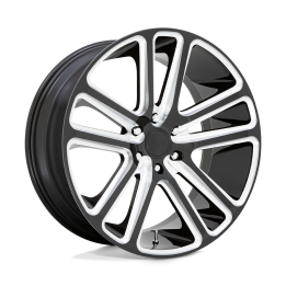 Alloy Wheel, DUB S255 FLEX, 22x9.5, ET 25, 6x139.7, 106.1, Black - EDK.ro