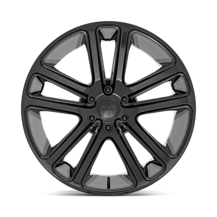 Jantă de Aluminiu, DUB S256 FLEX, 22x9.5, ET 25, 6x139.7, 106.1, Negru - EDK.ro