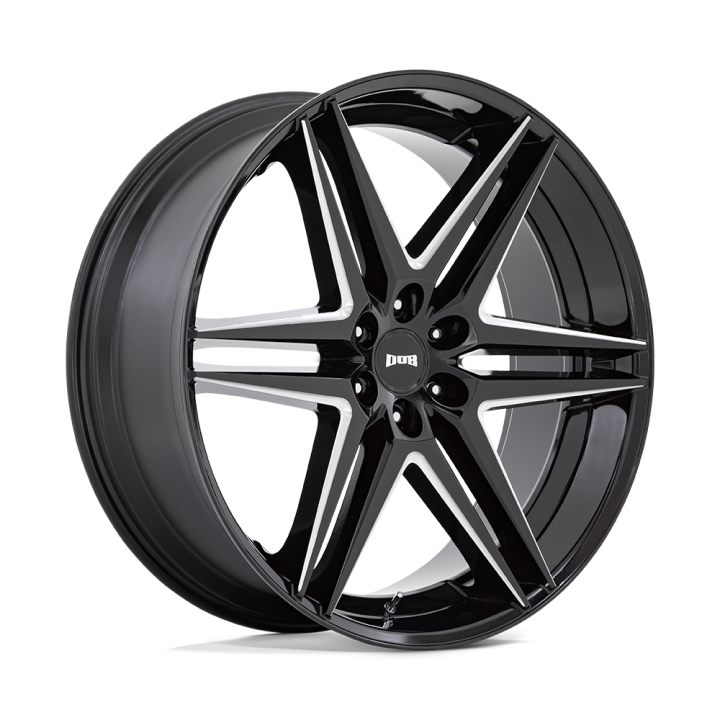 Alloy Wheel, DUB S267 DIRTY DOG, 26x10.0, ET 25, 6x139.7, 106.1, Black - EDK.ro