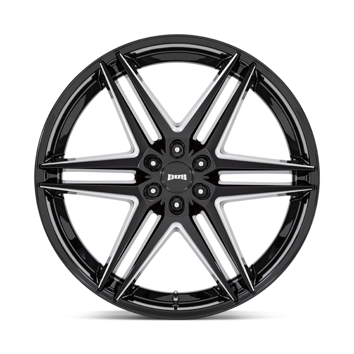 Alloy Wheel, DUB S267 DIRTY DOG, 26x10.0, ET 25, 6x139.7, 106.1, Black - EDK.ro