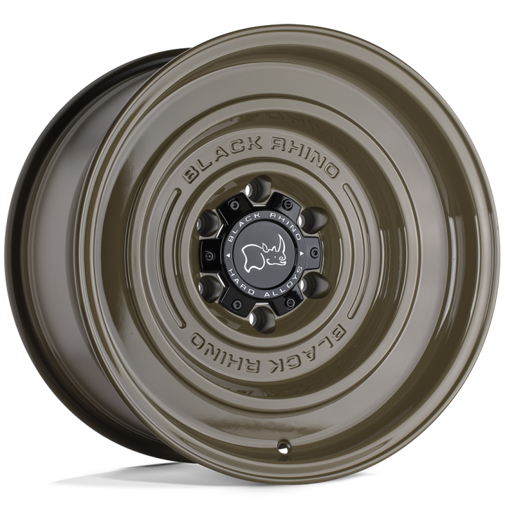 Jantă de Aluminiu, Black Rhino SOLID, 17x9.5, ET -12, 6x139.7, 112.1, Verde - EDK.ro