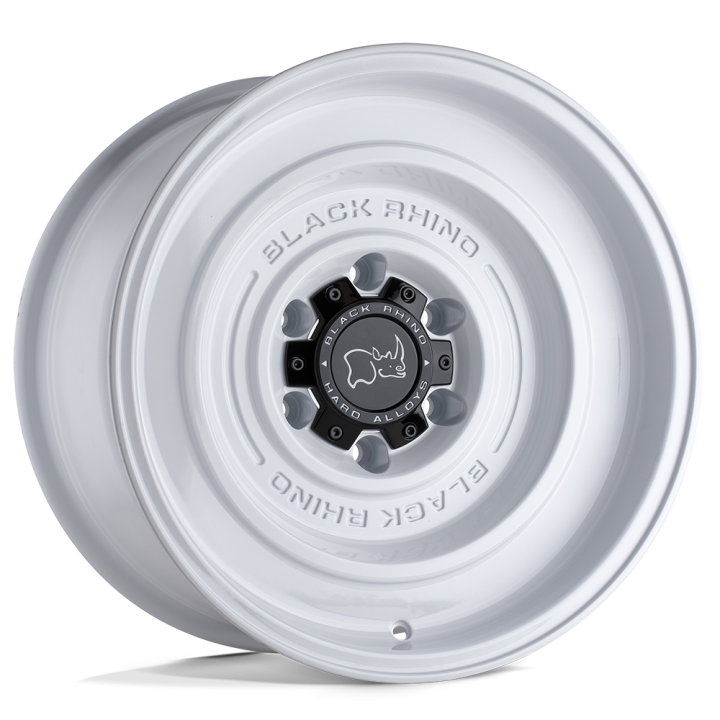 Alloy Wheel, Black Rhino SOLID, 17x9.5, ET -12, 6x139.7, 112.1, White - EDK.ro