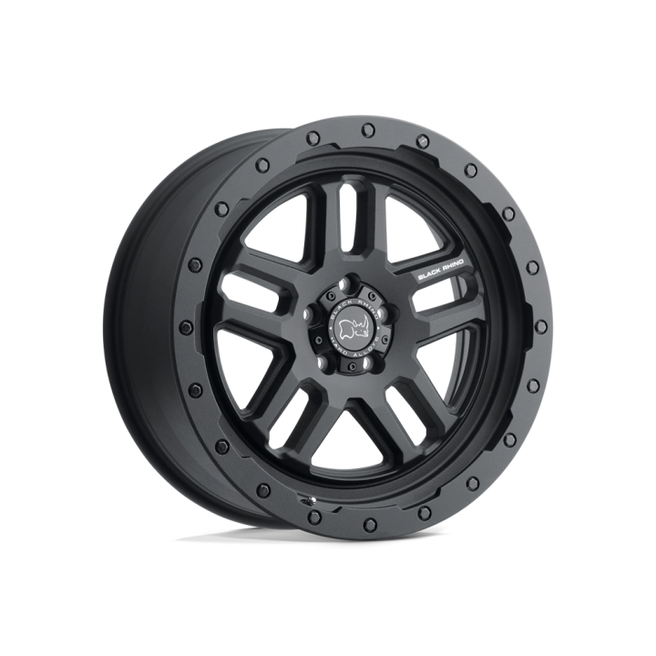Jantă de Aluminiu, Black Rhino BARSTOW, 18x9.5, ET 12, 6x139.7, 112.1, Negru - EDK.ro