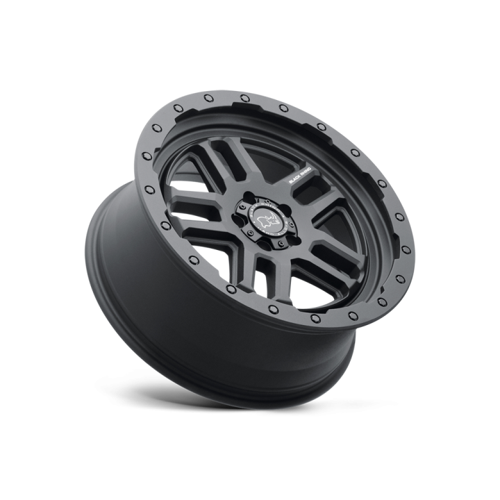 Alloy Wheel, Black Rhino BARSTOW, 18x9.5, ET 12, 6x139.7, 112.1, Black - EDK.ro