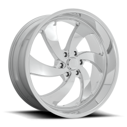 Jantă de Aluminiu, US Mags U132 DESPERADO, 24x9.0, ET 25, 6x139.7, 78.1, Crom - EDK.ro