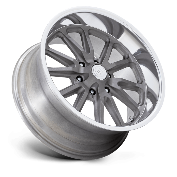 Jantă de Aluminiu, US Mags UC145 RAMBLER 6, 20x8.0, ET 1, 6x139.7, 106.1, Gri Metalizat - EDK.ro