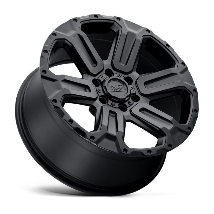 Alloy Wheel, Black Rhino WANAKA, 17x8.5, ET -18, 6x139.7, 112.1, Black - EDK.ro
