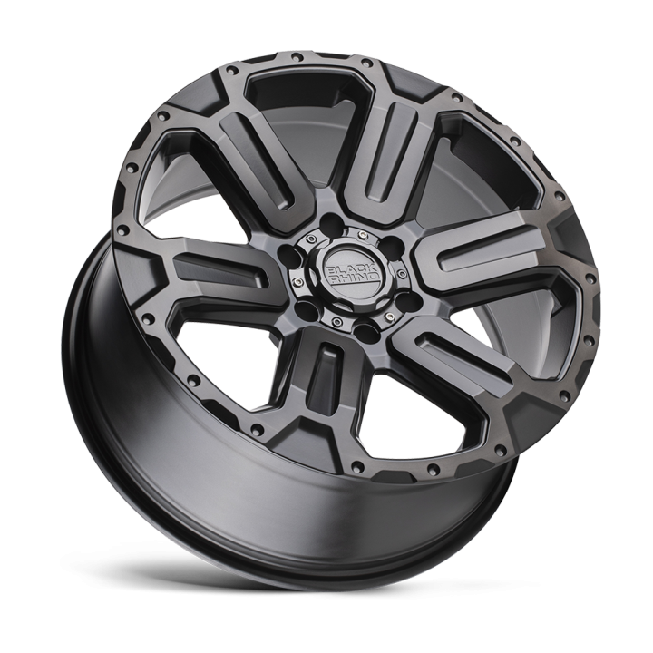 Alloy Wheel, Black Rhino WANAKA, 20x9.0, ET 12, 6x139.7, 112.1, Gunmetal - EDK.ro