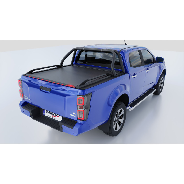 Închidere de Benă Tip Rulou Manual, Tessera 4x4 SE+, Isuzu D-Max Cabină Dublă 2021 - Prezent - EDK.ro
