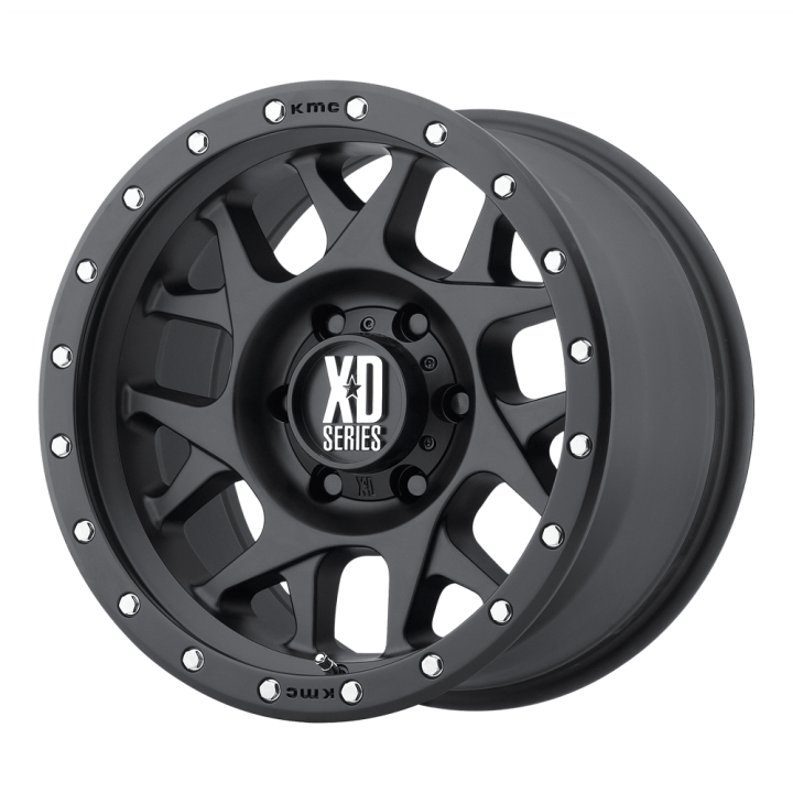 Jantă de Aluminiu, XD Series XD127 BULLY, 18x9.0, ET 18, 6x139.7, 106.1, Negru - EDK.ro