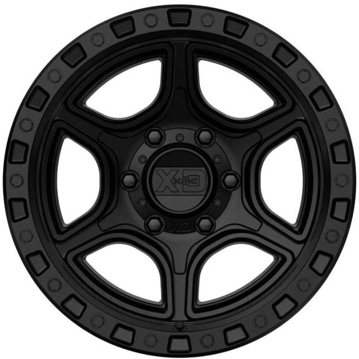 Jantă de Aluminiu, XD Series XD139 Portal, 17x8.5, ET 18, 6x139.7, 106.25, Negru - EDK.ro