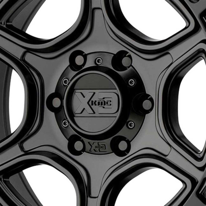 Jantă de Aluminiu, XD Series XD139 Portal, 17x8.5, ET 18, 6x139.7, 106.25, Negru - EDK.ro