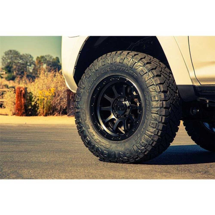 Alloy Wheel, XD Series XD143 RG3, 17x9.0, ET 18, 6x139.7, 106.25, Black - EDK.ro