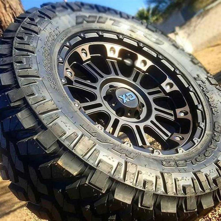 Alloy Wheel, XD Series XD829 HOSS II, 20x10.0, ET -24, 6x139.7, 106.25, Black - EDK.ro