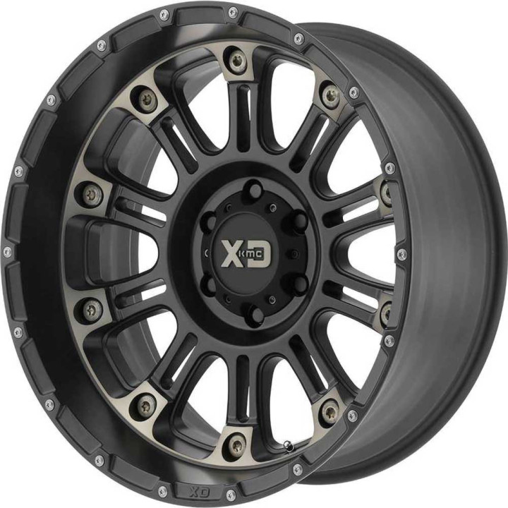Jantă de Aluminiu, XD Series XD829 HOSS II, 20x9.0, ET 18, 6x139.7, 106.25, Negru - EDK.ro