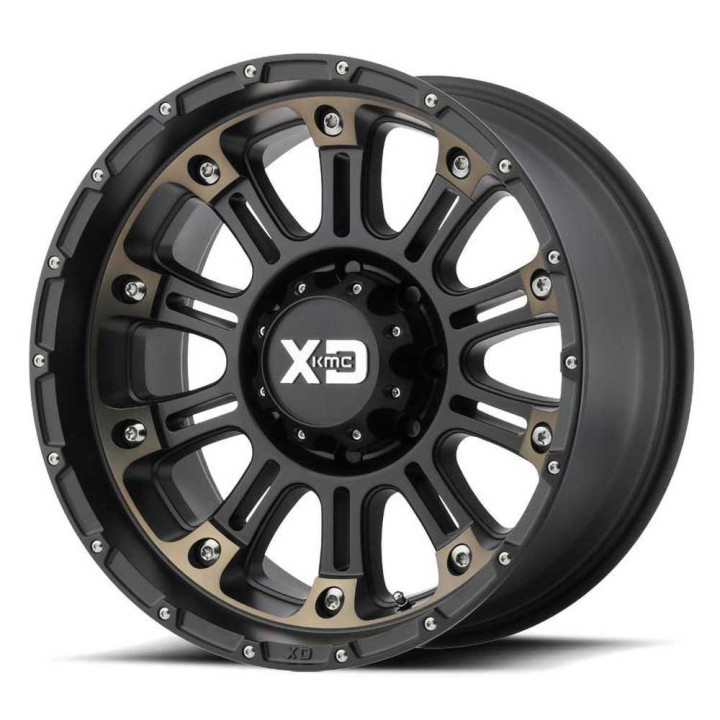 Jantă de Aluminiu, XD Series XD829 HOSS II, 20x9.0, ET 18, 6x139.7, 106.25, Negru - EDK.ro