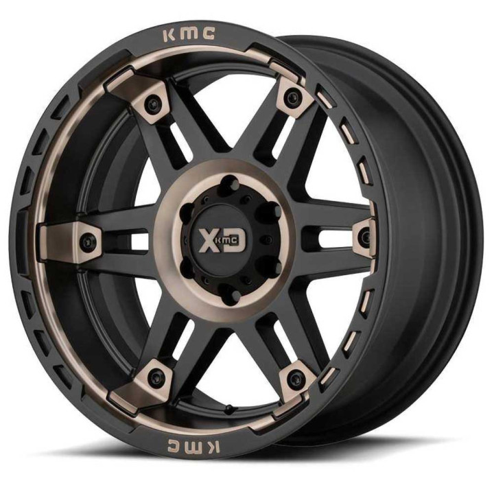 Alloy Wheel, XD Series XD840 SPY II, 20x10.0, ET -18, 6x139.7, 106.25, Black - EDK.ro