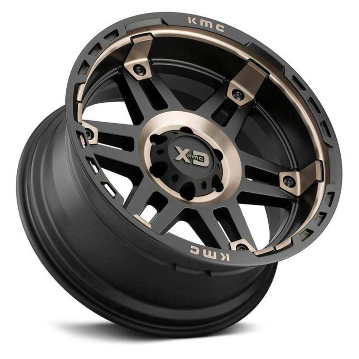 Alloy Wheel, XD Series XD840 SPY II, 20x10.0, ET -18, 6x139.7, 106.25, Black - EDK.ro
