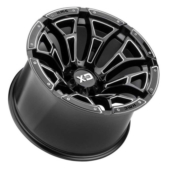 Alloy Wheel, XD Series XD841 Boneyard, 20x9.0, ET 0, 6x139.7, 106.25, Black - EDK.ro