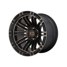 Alloy Wheel, XD Series XD846 DOUBLE DEUCE, 20x9.0, 6x139.7, 106.25, Black - EDK.ro