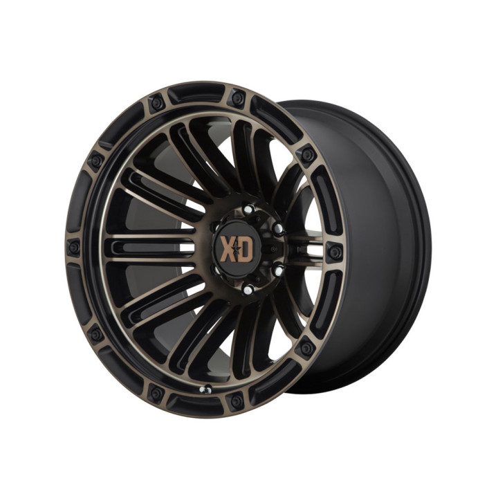 Alloy Wheel, XD Series XD846 DOUBLE DEUCE, 20x9.0, 6x139.7, 106.25, Black - EDK.ro