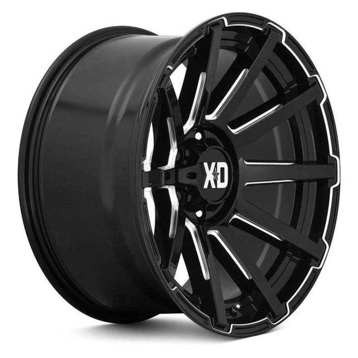 Jantă de Aluminiu, XD Series XD847 OUTBREAK, 22x10.0, ET -18, 6x139.7, 106.25, Negru - EDK.ro