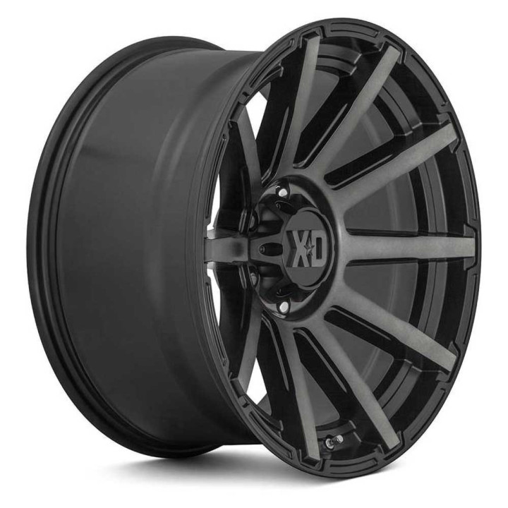 Jantă de Aluminiu, XD Series XD847 OUTBREAK, 22x10.0, ET -18, 6x139.7, 106.25, Negru - EDK.ro