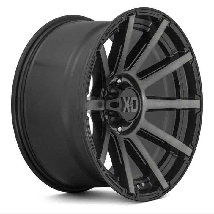 Alloy Wheel, XD Series XD847 OUTBREAK, 20x9.0, ET 0, 6x139.7, 106.25, Black - EDK.ro