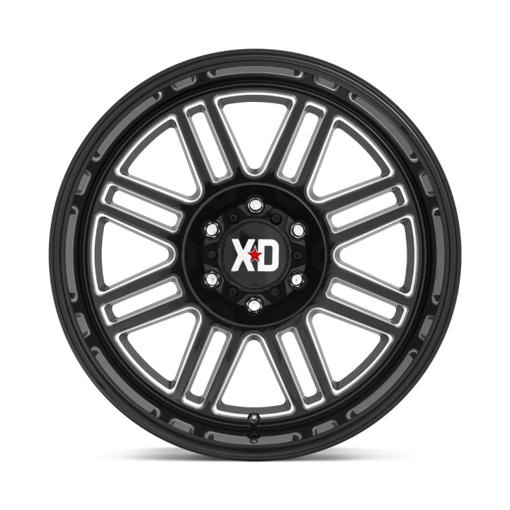Alloy Wheel, XD Series XD850 CAGE, 20x10.0, ET -18, 6x139.7, 106.1, Black - EDK.ro