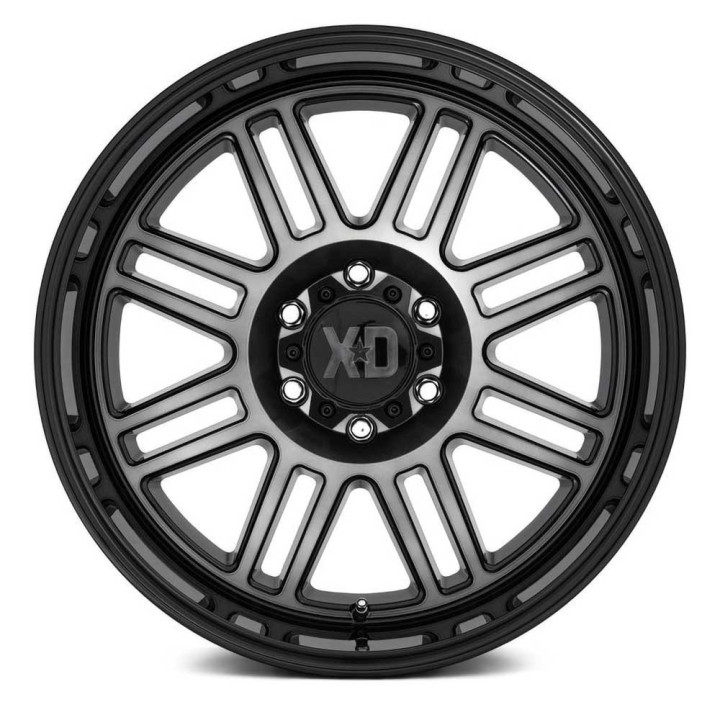 Alloy Wheel, XD Series XD850 CAGE, 20x9.0, ET 18, 6x139.7, 106.25, Black - EDK.ro