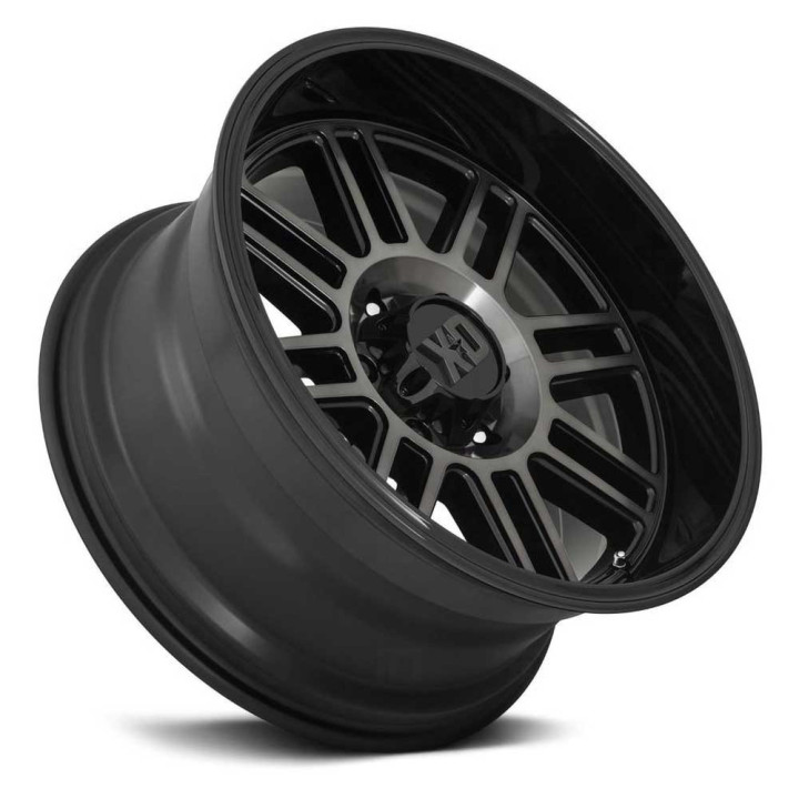 Jantă de Aluminiu, XD Series XD850 CAGE, 20x9.0, ET 18, 6x139.7, 106.25, Negru - EDK.ro