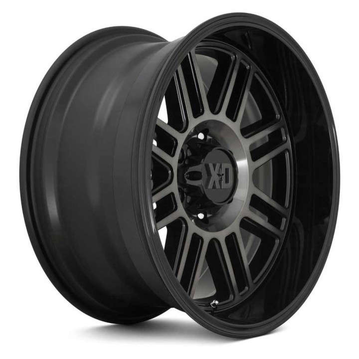 Jantă de Aluminiu, XD Series XD850 CAGE, 20x9.0, ET 18, 6x139.7, 106.25, Negru - EDK.ro