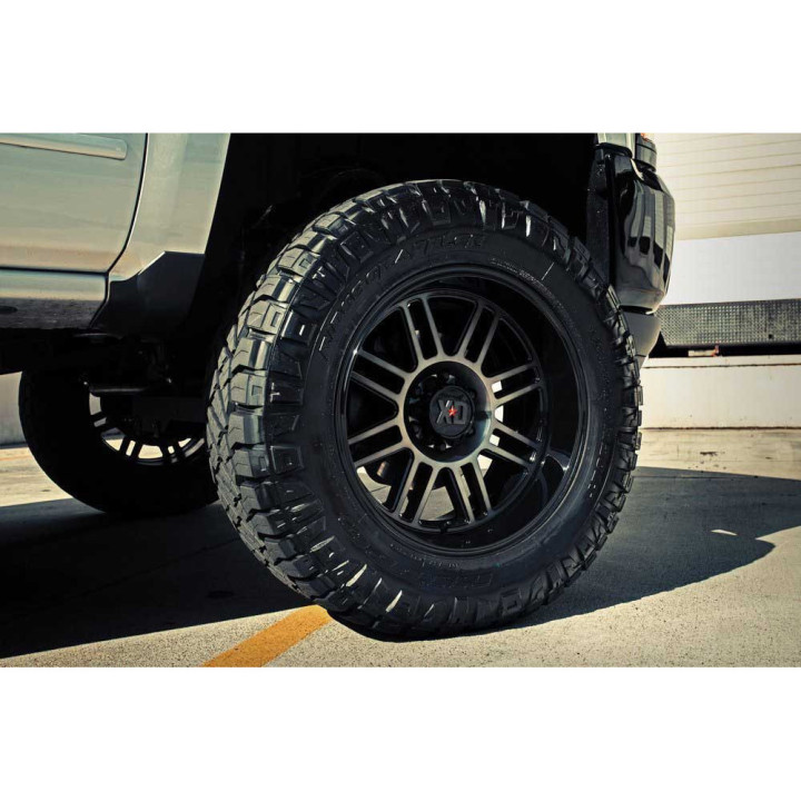 Alloy Wheel, XD Series XD850 CAGE, 20x9.0, ET 18, 6x139.7, 106.25, Black - EDK.ro