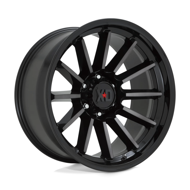 Jantă de Aluminiu, XD Series XD855 LUXE, 20x10.0, ET -18, 6x139.7, 106.1, Negru - EDK.ro
