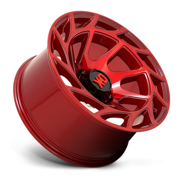 Alloy Wheel, XD Series XD860 ONSLAUGHT, 20x10.0, ET -18, 6x139.7, 106.1, Red - EDK.ro